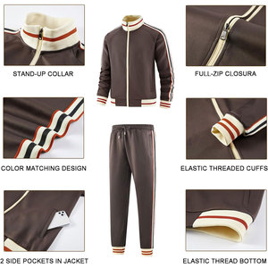 Ensemble de survêtement pour homme en polyester durable, logo personnalisé, respirant, séchage rapide, vêtements de sport pour la compétition et l'entraînement - Product Image 5
