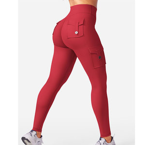 Perfect Versatile Fit <b>Legging</b> For Women's Plus Size Various Pockets Waterproof Windproof Breathable Solid Color <b>Pattern</b> <b>Leggings</b> - Product Image 2