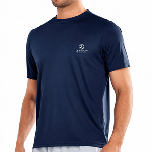 Servicio OEM, Camiseta Deportiva Personalizada con Estampado, para Hombre, 100% Poliéster, Venta al Por Mayor a Bajo Precio, Camisetas Deportivas para Hombre - Product Image 1