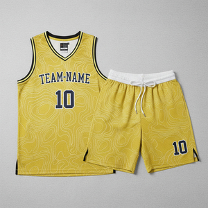 Conjunto de Uniforme de Baloncesto Unisex de Secado Rápido y Transpirable, Diseño Nuevo, Tela Antideslizante, Nombre del Equipo de Baloncesto Estadounidense - Product Image 6