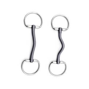 2026 Bocado de caballo de acero inoxidable con anillo en D, tipo brida ecuestre, color plateado, para caballo western, 2026 La mejor calidad - Product Image 4