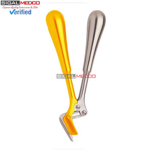 Tijeras Quirúrgicas Manuales de Acero Inoxidable Alemán de Alta Calidad, 11 Pulgadas, Ortopédicas, con Mango Plateado, Certificación CE, Profesionales - Product Image 2