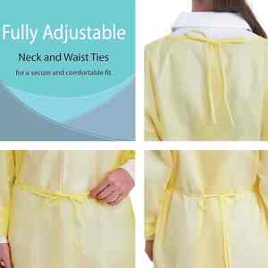 Uniforme Quirúrgico con Cuello Alto y Cremallera para Médico/a y Enfermero/a, Bata Quirúrgica de Color Liso para Quirófano, Conjunto de Pantalón y Blusa Quirúrgica para Mujer y Hombre - Product Image 3