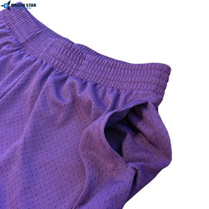 Lightweight Solid Mesh Men's Sports Shorts Sublimation Transfer 100% Polyester Quick Dry Breathable Eco-Friendly Activewear - Product Image 4