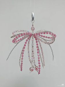 Decorative Handmade Embroidery Beaded Keychain Premium Artisan Craft Key Ring for <b>Purse</b> <b>Backpack</b> Luggage and Car Keys - Product Image 5
