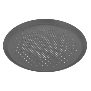 Bandeja para Pizza de Acero Inoxidable de Diseño Vintage, Resistente y Apta para Horno, para Uso Doméstico y en Restaurantes, Redonda, Suministros para Pizzería - Product Image 4