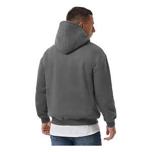 Sweat-shirts personnalisés à logo 3D les plus vendus pour hommes, tissu French Terry lourd 500 g/m², coupe ample - Product Image 6