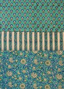 Tela 100% algodón estampada a mano para vestidos y ropa, venta al por mayor por yarda a precio de fábrica. - Product Image 2