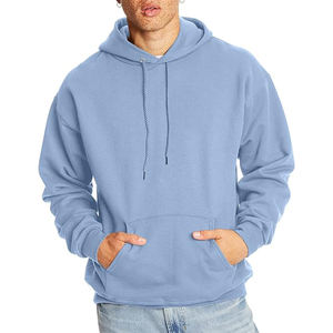 Hoodie surdimensionné de luxe personnalisé en coton épais 100 % pour homme – Fabrication en gros à prix abordable - Product Image 1