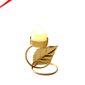 Support de Bougie Métallique de Luxe, Décoration Moderne pour Centre de Table, Mariages et Événements Festifs - Product Image 2