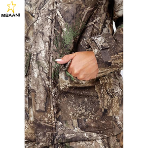 Women’s <b>Camo</b> Insulated Hunting Parka - Water Resistant Cold Weather <b>Jacket</b>, Ultra-Quiet & Rugged - Product Image 4