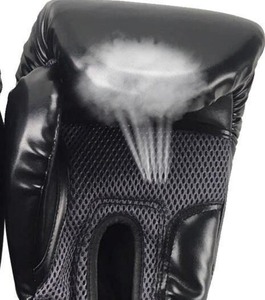 Gants de boxe noirs de dernière génération, nouveau design, en cuir premium, pour entraînement professionnel et sparring, vente en gros - Product Image 6