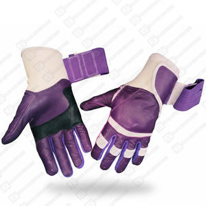 Guantes de bateo de béisbol de servicios OEM personalizados ajustables y cómodos de alta resistencia Guantes de cuero Guantes de murciélago - Product Image 5