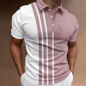 Nouvelle Vente Chaude : T-shirt Homme Col Roulé de Haute Qualité avec Logo Personnalisé, Séchage Rapide, Respirant, en Tissu Spandex/Coton - Product Image 4