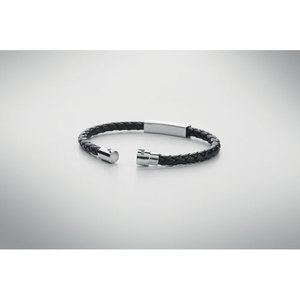 Braccialetti promozionali personalizzati in pelle sintetica FAuleti Design unico del braccialetto - Product Image 2