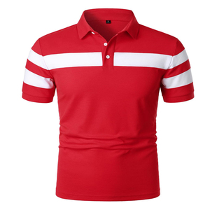 Chemises polo personnalisées pour hommes, style boutonné, respirantes, élégantes, en coton sublimé - Product Image 3