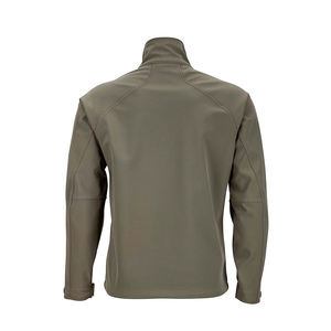Veste d'hiver softshell pour homme de haute qualité, logo personnalisé, veste softshell de travail coupe-vent respirante et sécurisée - Product Image 6