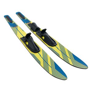 Sci d'acqua da 67 pollici con rivestimento UV lucido, 9 attacchi a ferro di cavallo regolabili, piastra posteriore imbottita, attrezzatura per sport acquatici per adulti - Product Image 1