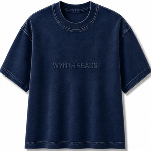 เสื้อยืดโอเวอร์ไซส์วินเทจแบบพรีเมียมสั่งทำพิเศษ ผ้าคอตตอนหนานุ่ม สไตล์สตรีทแวร์ ปักลายตามสั่ง รับผลิตแบบ OEM/ODM - Product Image 5