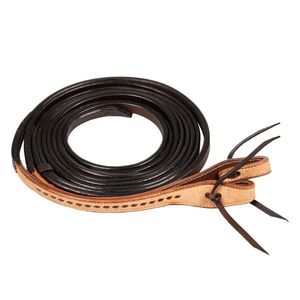 Brida de PVC impermeable de alta gama para caballo de carreras, con riendas de nailon verde y equipo de equitación western, halter de cuero. - Product Image 2