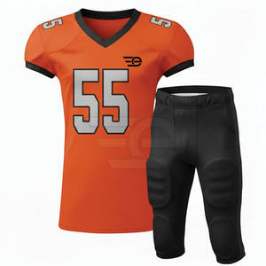 Uniforme de Fútbol Americano para Atletas, Tela de Poliéster Suave con Absorción de Sudor para Sesiones de Entrenamiento Prolongadas - Product Image 6