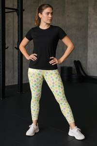 Leggings Deportivos Personalizados para Mujer, Cintura Elástica, Color Sólido, Pantalones de Yoga para Correr, Deportes, Fitness, Entrenamiento - Product Image 6