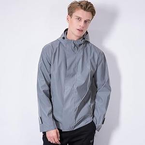 Chaqueta Cortavientos Reflectante de Moda, Unisex, con Capucha, para Deportes y Running, Ligera, con MOQ Bajo - Product Image 1