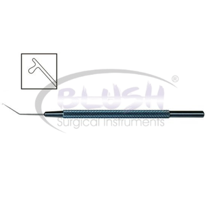 Lester IOL <b>Manipulator</b> Pusher Angled Ophthalmic Cataract Surgery Instrument Lens Positioning Tool By Blush Surgical - Product Image 1