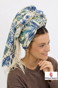 Lightweight Fashion Square Scarves Custom Digital <b>Print</b> High Quality Fabric Elegant <b>Accessories</b> for Wholesale Orders - Product Image 2