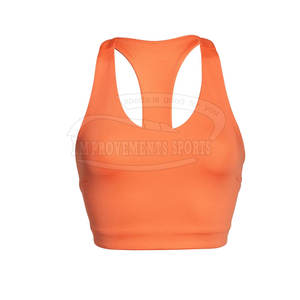 Diseño personalizado de alta elasticidad Running Fitness Bra Seamless New Pattern XS Size Sport Bra para el verano Private Label OEM Service - Product Image 1