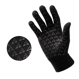 ถุงมือขี่จักรยานผู้ชายสีดำอบอุ่นสำหรับหน้าจอสัมผัสกันลื่นอะคริลิคสำหรับกีฬาฤดูหนาวและกิจกรรมกลางแจ้ง - Product Image 4