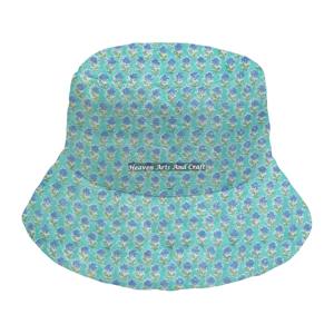 Chapeau Bob en Coton Matelassé Imprimé à la Main, Chaud et Tendance pour l'Hiver, avec Logo Personnalisé, Qualité Supérieure - Product Image 2