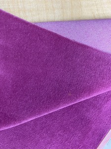 Tissu en velours CVC de couleur violette, 2 mm, polyester, coton, fourrure, pour vêtements, textiles d'ameublement, canapés - Product Image 5