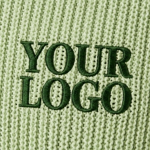 Chaleco de Punto Verde Menta para Hombre, Cuello en V, Sin Mangas, Suave, Ligero, Informal, a la Moda, con Logotipo Personalizado, Fabricante OEM - Product Image 5