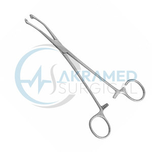 Pinces de préhension Magielski pour amygdales, en acier inoxydable, instrument chirurgical ORL, CE ISO, réutilisables - Product Image 2