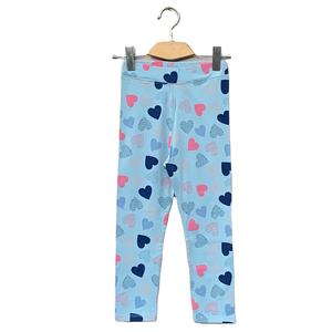 Mallas con estampado de allover para niña, mallas de algodón, ajustadas - Product Image 6