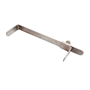 Calibrador de Medición Dental de Ortodoncia (0-100 mm) con Escala Milimétrica de Alta Precisión, Certificado CE Clase I, Plateado - Product Image 4