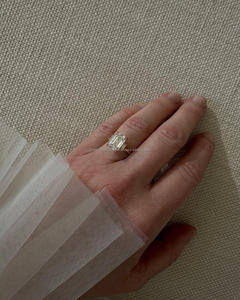 IGI/GIA Lab Grown Cut Diamond Vintage 14k jaune mariage/bague de fiançailles unisexe or blanc fin pour anniversaire fête-digne - Product Image 2