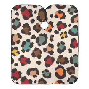 Capa de Salón con Logotipo Personalizado de Harbor Industry, de Alta Calidad, con Estampado de Leopardo, Impermeable, Cierre Ajustable a Presión, Servicio OEM, MOQ Bajo - Product Image 1