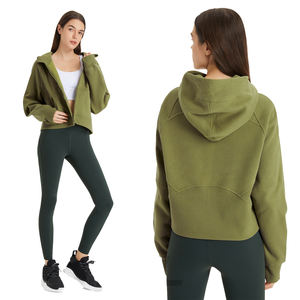 Sweat-shirts à capuche pour femmes et hommes, 300 GSM 450 GSM, doux, à manches longues, pour le sport, la détente, l'extérieur, chauds et décontractés - Product Image 4