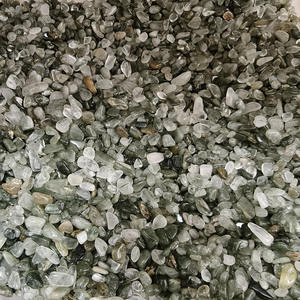 Cuarzo rutilado natural al por mayor, chips de cuarzo rutilado verde de alta calidad para decoración del hogar y la oficina - Product Image 5