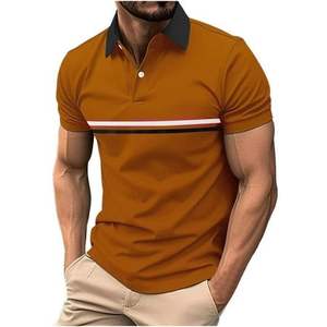 Nouveau T-shirt Polo Décontracté Homme à Manches Courtes Style Personnalisé – Qualité Supérieure, Tendance Urbaine - Product Image 4