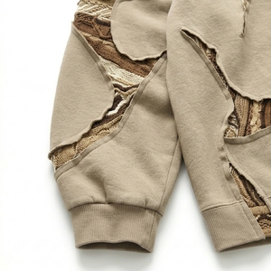 Sweat-shirt tricoté oversize pour homme, 100% coton, hiver, col rond, respirant, streetwear essentiel - Product Image 5