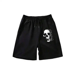 Shorts de jogging pour hommes style urbain, personnalisables avec logo, impression numérique, séchage rapide, respirants, taille élastique, en toile - Product Image 2