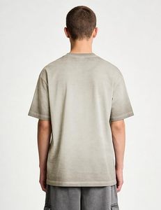 เสื้อยืดแขนสั้นเรียบๆ ไม่มีลาย รับสกรีนโลโก้ตามแบบที่ต้องการ เสื้อผ้าสตรีทแฟชั่น ชุดออกกำลังกาย ใส่สบาย - Product Image 5