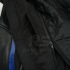 Protective Motorbike Leather Jacket Men Riding Gear Durable Racing Outdoor Streetwear Fashion Slim Fit Strong Material - Product Image 6