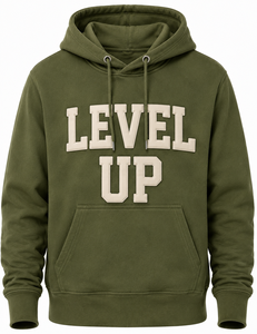 Sweat à capuche personnalisé en molleton 100 % coton épais avec impression 3D en relief – Style streetwear pour homme - Product Image 6