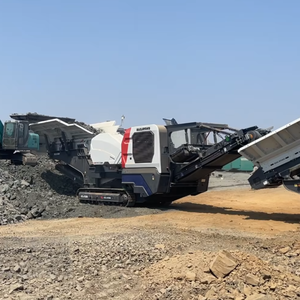 CONCRETE WASTE TO <b>AGGREGATES</b>: Track Jaw + Magnetic Separator, Conveyor + Feeder, Hybrid Mode Diesel Electric - Product Image 2