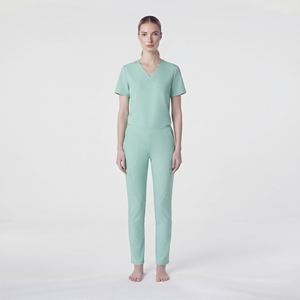Ensembles de blouses et pantalons médicaux pour femmes, uniformes d'infirmière d'hôpital, vêtements de travail pour le personnel de santé - Product Image 1