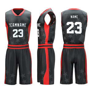 Nuevo Uniforme de Baloncesto Estampado Más Vendido para Adultos Unisex, Diseño OEM Transpirable de Secado Rápido - Product Image 1